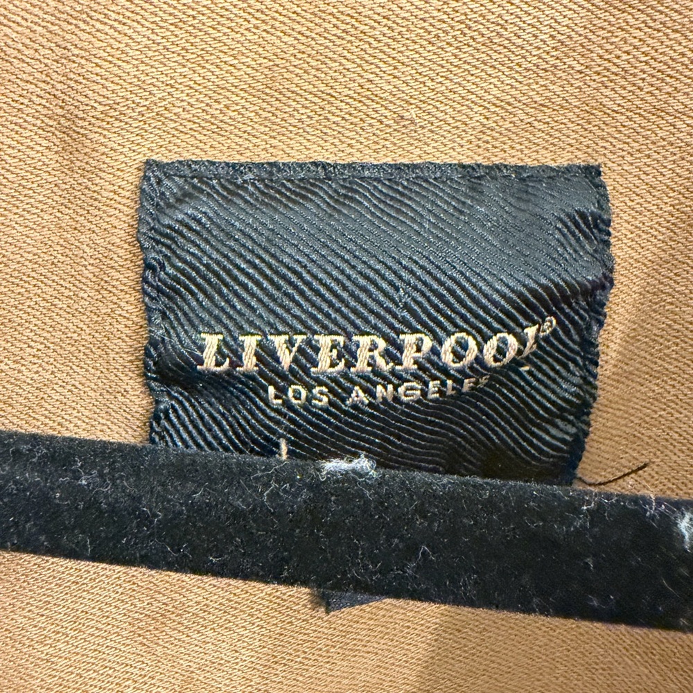 Liverpool Tan Jean Jacket - Picture 3 of 7